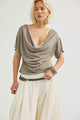 Waterfall Cowl Chateau Grey