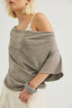 Waterfall Cowl Chateau Grey