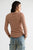 Easy Does It Striped Tee Brown Combo