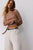 Easy Does It Striped Tee Brown Combo