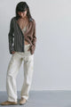 Benny Slim Plaid Brown Combo