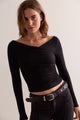 That's A Wrap Layering Long Sleeve Black