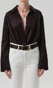 Camilia Shirt Chocolate