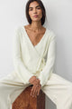 Snowfall Wrapped Sweater Snow Mint Combo