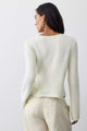 Snowfall Wrapped Sweater Snow Mint Combo