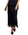 Kristin Lace Trim Silk Skirt