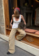 Fable Twisted Seam Jean Oat Latte