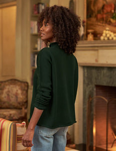 Monterey Sweater in British Racing Green