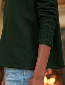 Monterey Sweater in British Racing Green