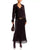 Emerson L/S Peasant Blouse Dark Chocolate
