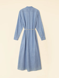 Dusty Blue Bowen Dress