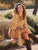 Rory Maxi Shirtdress Camel Corduroy