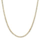 Tennis Necklace: Gold