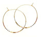 Japanese Seed Bead Hoops- multiple colorways: New Mexico