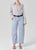 Marcelle Low Slung Cargo Sateen June Blue