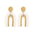 Arches Earrings: Ivory