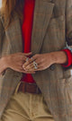 Shiloh Blazer Brown Combo