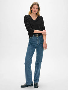 Cashmere V-Neck Sweater Black