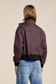 Quincy Mock Neck Jacket Mole