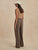 Alysha Wide Leg 32" Pine Bark Stripe