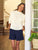 Monterey Pointelle Sweater Ivory