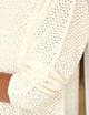 Monterey Pointelle Sweater Ivory