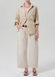Ayla Cargo Crop Pale Stone
