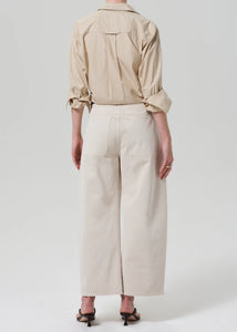 Ayla Cargo Crop Pale Stone