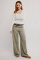 Haven Mr. Baggy Wide Leg Jean Seagrass