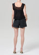 Marcella Utility Shorts Washed Black