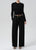 Ines Trouser Felted Wool Black