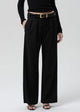 Ines Trouser Felted Wool Black