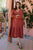 Gauze Cecelia Dress Persimmon