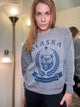 Alaska Crest Crewneck Gray