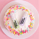 Purple Birthday Confetti Cake Lip Balms