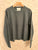 Cashmere Waffle Sweatshirt Juniper Green