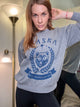 Alaska Crest Crewneck Gray