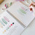 Tropical watercolor workbook