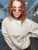 Miles Sweatshirt Washed White Leopard