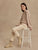 Martina High Neck Rib Knit Cement