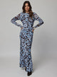 Mesh Promise Me Long Sleeve Maxi