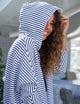 Kane Capelet Hoodie White & British Royal Navy