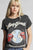 Rolling Stones World Tour Burn Out Tee Black