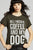 Coffee and Dog S/S Tee Vintage Black