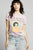 Pink Floyd Burn Out Tee Lilac