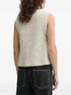 East Sleeveless Cardigan