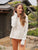 Melanie Essential Hoodie in Vintage White, Triple Fleece