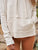 Melanie Essential Hoodie in Vintage White, Triple Fleece