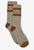 Spencer Sock Simply Taupe/Deep Taupe