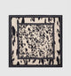 York Scarf Leopard Pearl White